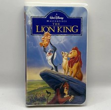 The Lion King VHS 1995 Disney Video Tape Masterpiece VTG Clamshell Nearly New