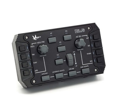 VKBSIM GNX FSM-GA Front Switchboard Module General Aviation VKB Flight Simulator