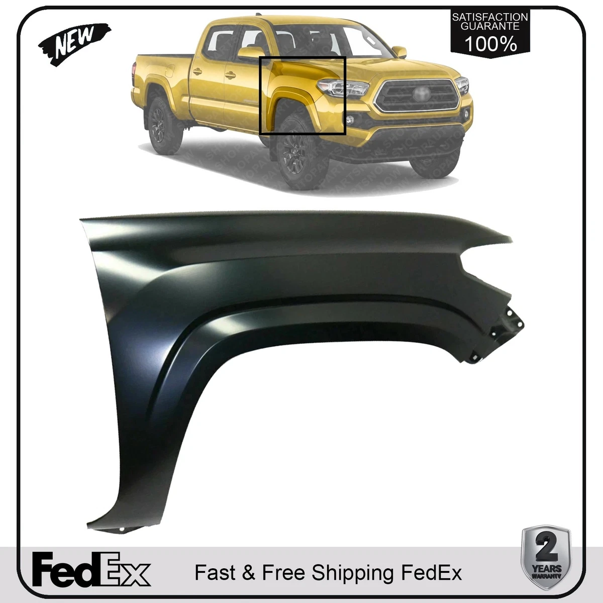 Fenders for 2017 Toyota Tacoma for sale | eBay
