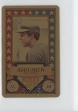 1983 Perma-Graphics/Topps Credit Cards All-Stars Gold Rod Carew #150-ASN8302 HOF