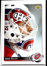 1992-93 Upper Deck Andre Racicot Montreal Canadiens #430