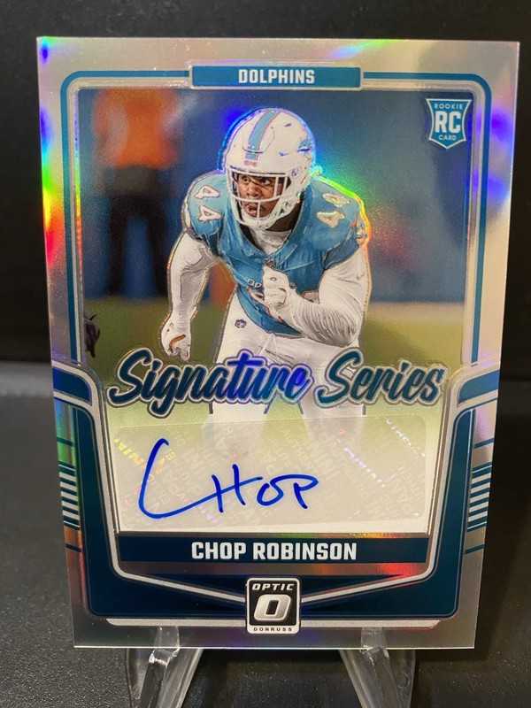 2024 Panini Prizm - Significant Signatures Chop Robinson #SS-CRN (AU, RC)