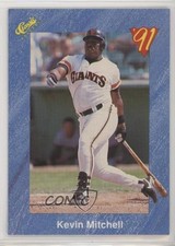 1991 Classic Update Blue Travel Edition Kevin Mitchell #T10 2e7