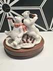 VTG Coca-Cola Polar Bear Heritage Collection Figurine, 1994 Music Box, Works!