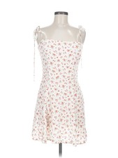 Reformation Women White Casual Dress 8