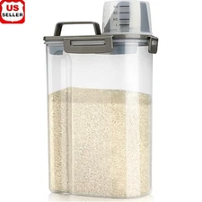 Airtight Kitchen Storage Container W/ Pouring Spout BPA Free Food Safe Organizer