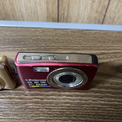 Polaroid T1455 Digital Camera GE E1410 SW Camera Digital Lot