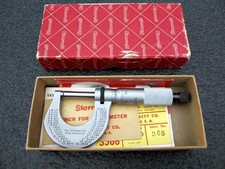 Starrett 1" No. 230 Micrometer in Box 230RL Made in USA