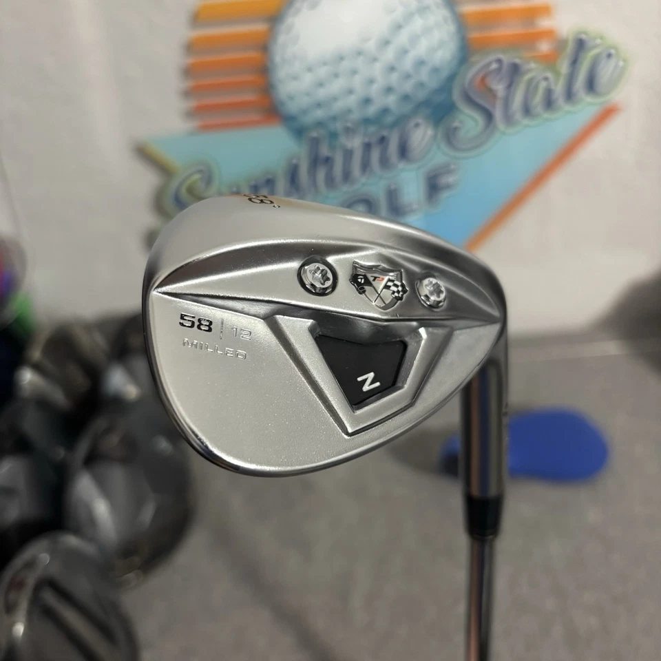 MINT - TaylorMade Z TP 58* Wedge - Steel Wedge Flex + Cover - Image 2 of 4