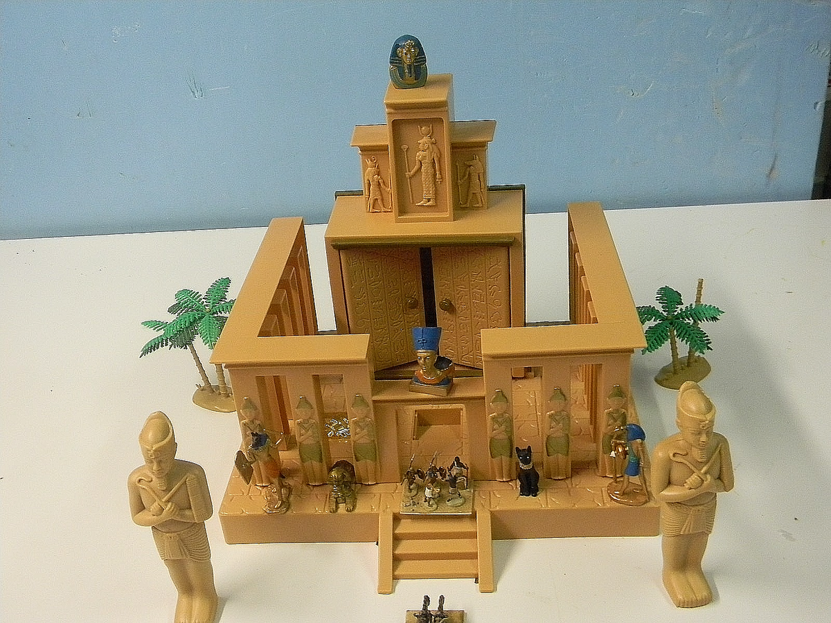 Ancient Egypt Playset 50 Pro Painted 1/72nd men an City(Oct