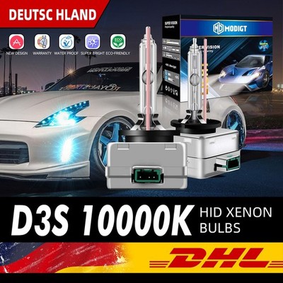 2x D3S SuperVision 35W 10000K Xenon Brenner Lampe Licht Scheinwerfer für AUDI