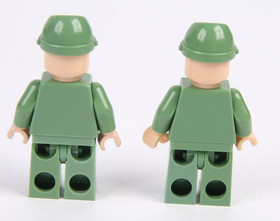 Lot 2 Lego Indiana Jones Russian Soldier Guard Minifigs 7627 7628 7625 R52