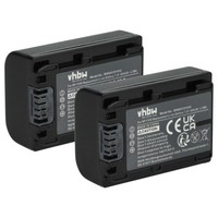 2X Akku FüR Sony Fdr-Ax33 Fdr-Ax100E Fdr-Ax43 Fdr-Ax60 Fdr-Axp33 600Mah 7,2V
