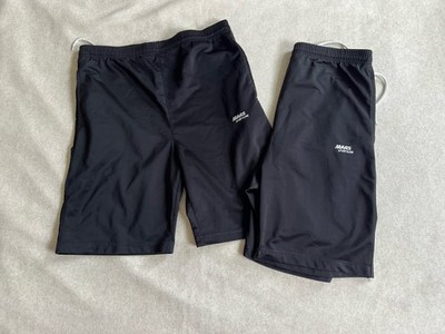 2x MARS Sportswear Herren Sport Shorts Schwarz Gr. XL Trainingshose kurz