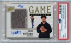 CALEB WILLIAMS 2023 GOODWIN GAME JERSEY ROOKIE RC AUTO #'D 20/25 #CW PSA 7 BEARS
