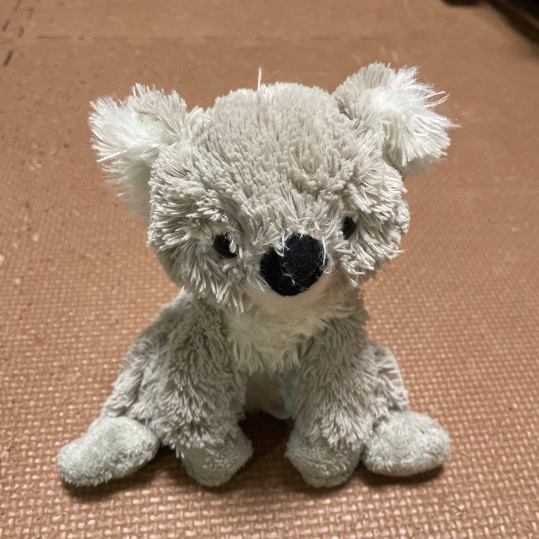 gray koala plush toy #a19d1a