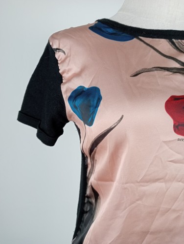 TRUSSARDI JEANS MAGLIA DONNA TG. M WOMAN CASUAL VINTAGE T-SHIRT LANA - Imagen 3 de 7
