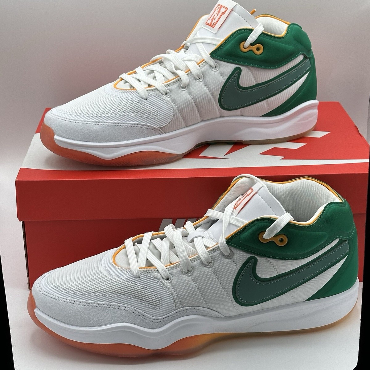 NIKE AIR ZOOM G.T. HUSTLE 2 CUT UNIVERSITY SWOOSH SQUAD