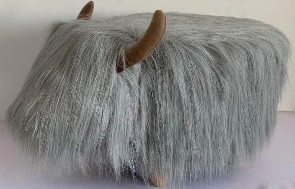 Highland cow footstool ebay deals
