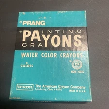 Vintage Payons Watercolor Paint Crayons Prang