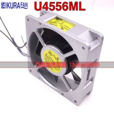 1PCS IKURA FAN U4556ML 12CM 12038 220V 16/15W all metal cooling fan
