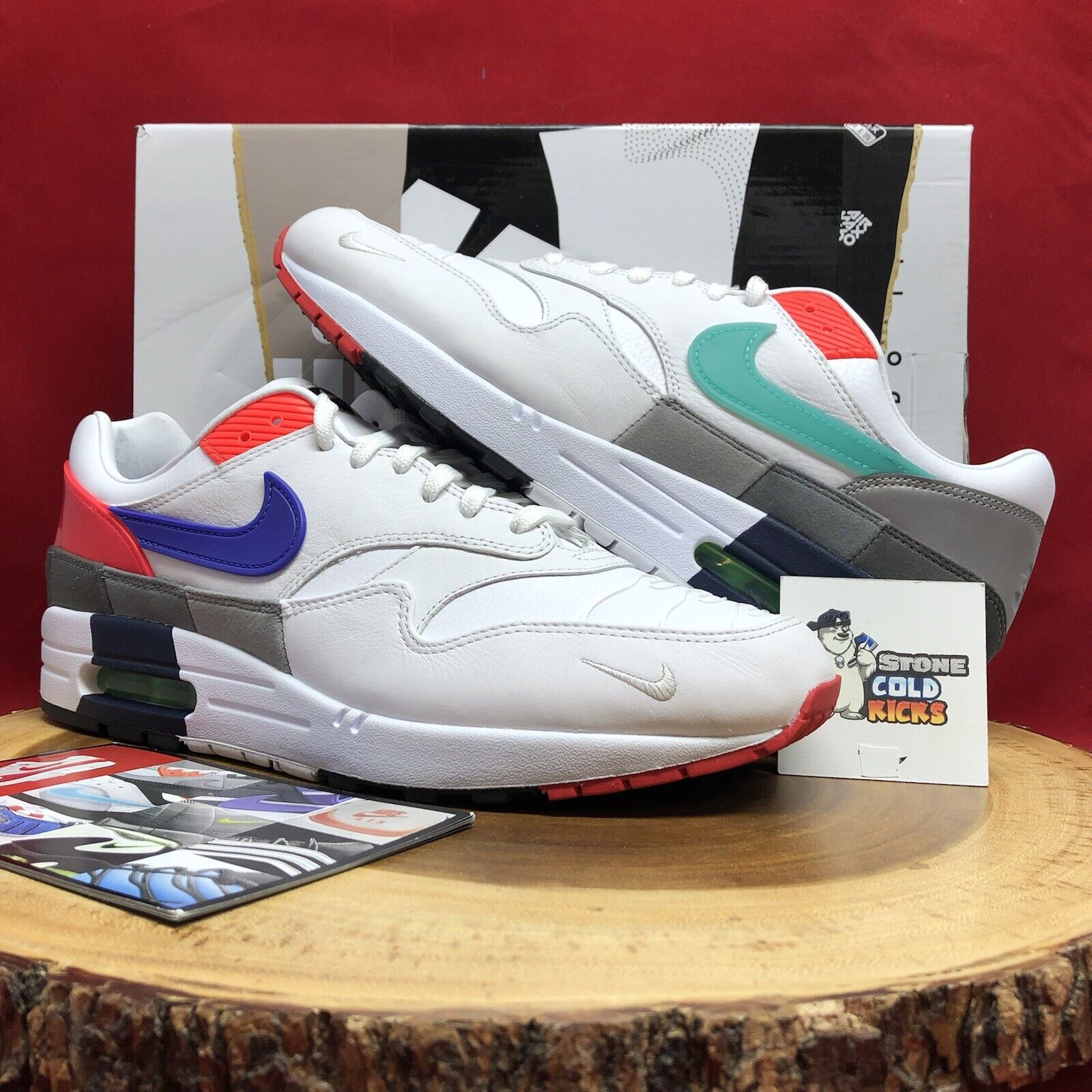 Nike Air Max 1 Evolution of Icons White Sz 10.5 Day 97 95 90 What The | eBay