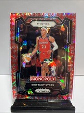 2024 Panini Monopoly Prizm WNBA BRITTNEY SYKES #38 FREE PARKING MYSTICS