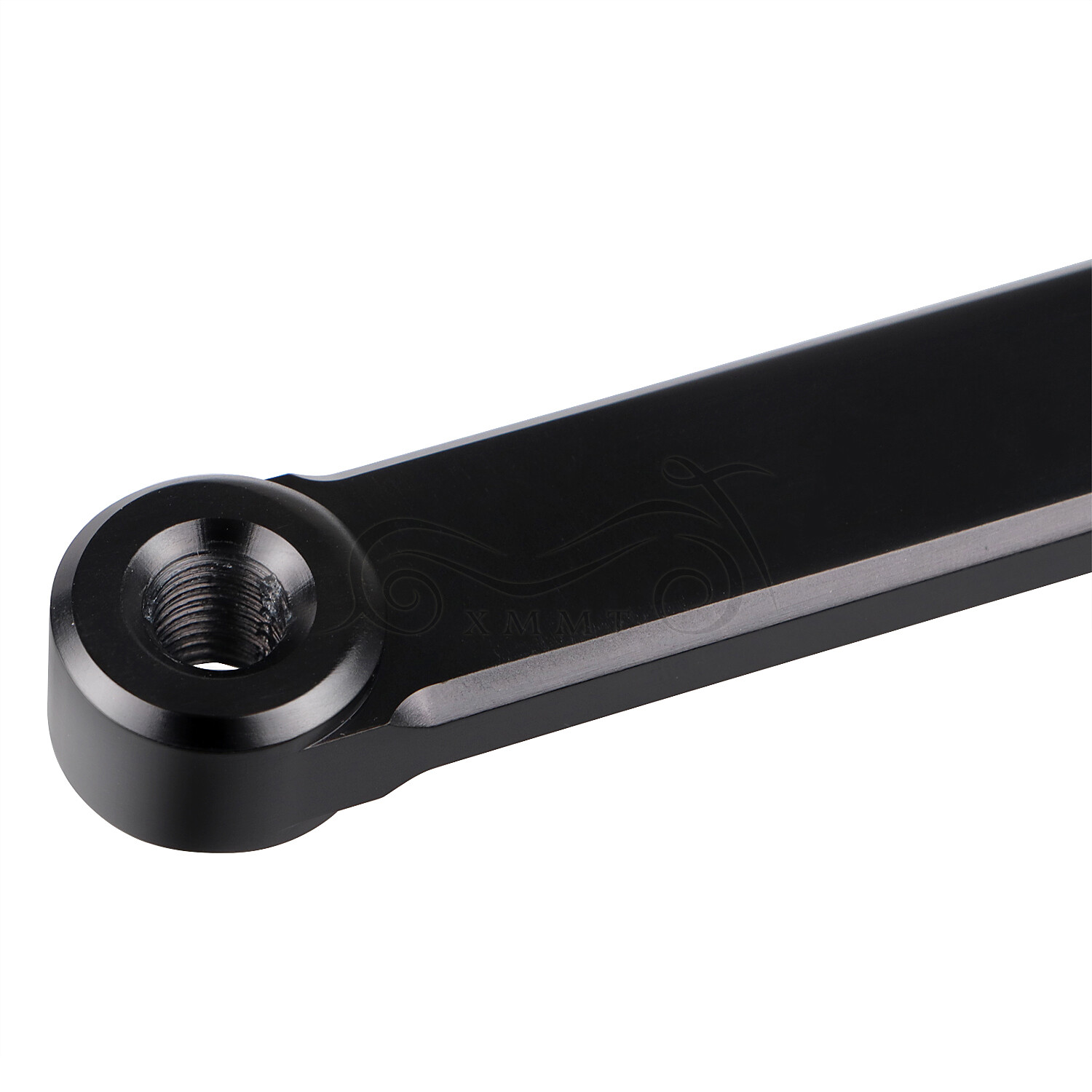 Black CNC Shift Shifter Lever Arm For Harley Dyna 07-16 Fat Street Bob FXDF FXDB