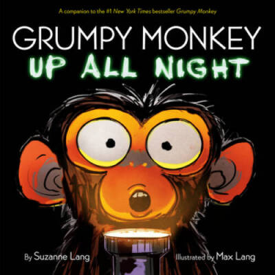 Grumpy Monkey Up All Night - Hardcover By Lang, Suzanne - VERY GOOD