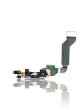 Replacement Charging Port Cable Compatible For iPhone 4S Black 