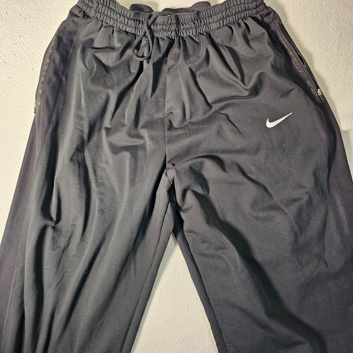 Nike Basketball Track Pants Men XL Black Training 31