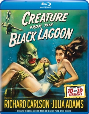 CREATURE FROM THE BLACK LAGOON Sealed New Blu-ray 3D + Blu-ray
