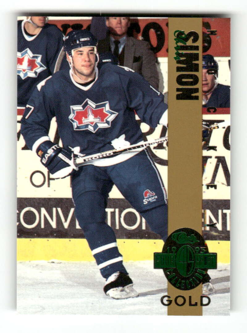 1993 Classic Four Sport Gold /3900 217 Chris Simon BXCP34