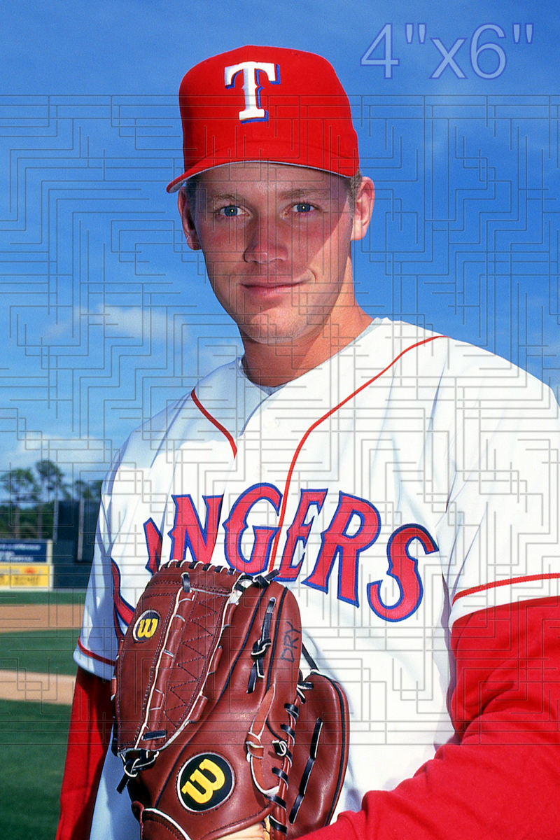 Steve Dreyer - 1994 Texas Rangers - choose a size - full color