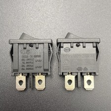 CANAL MR SERIES Micro Slim Rocker Switch 2 Pins 2 Positions 10A 250VAC