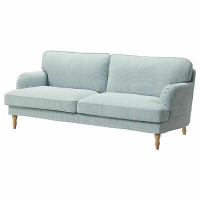 IKEA Stocksund 3-Seater sofa COVER set in REMVALLEN Blue