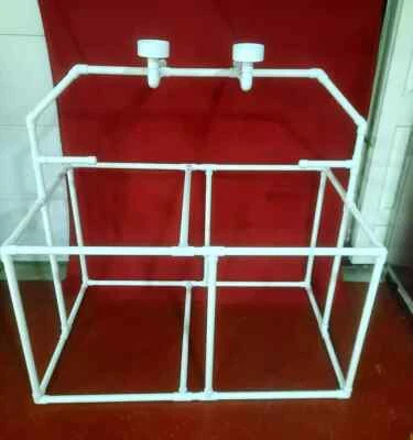 PERCH PERFECT BIRD SPECIALTIES 1" PVC Macaw Parrot Play Stand 5'x3'- Huge FLOOR PERCH **FREE SHIPPING**