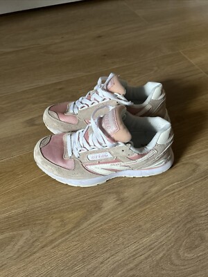 Hi-Tec Kids Trainers Silver Shadow Lace Up UK Size UK