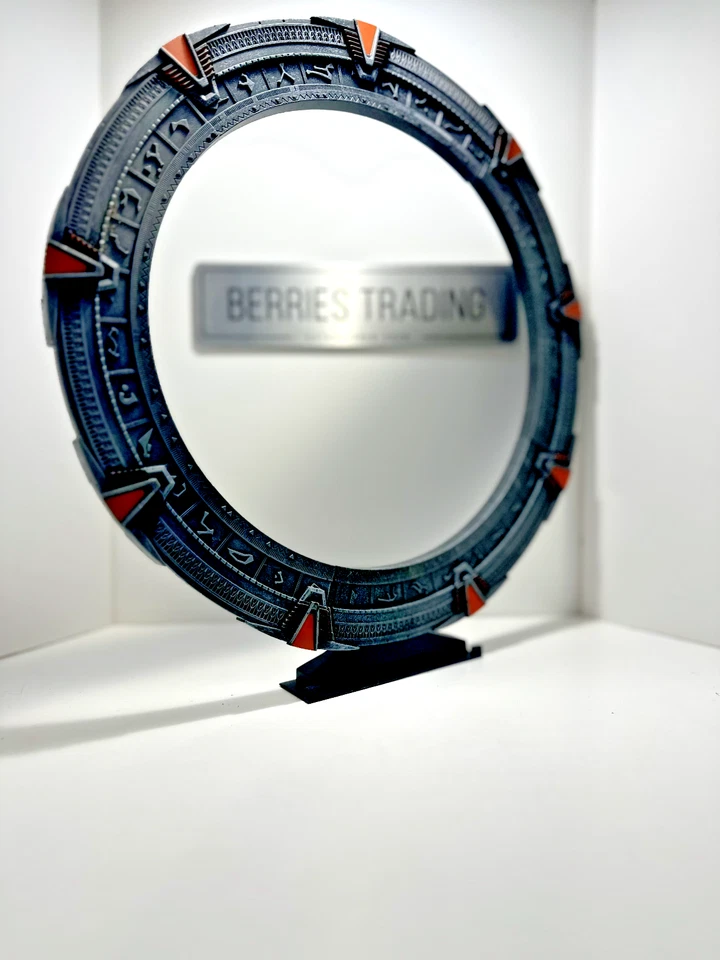 Stargate SG1 Gate Dial Home Stand Art Prop Original - Collectors - Image 3 of 4