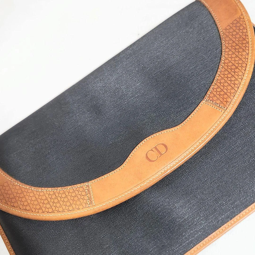 Authentique sac pochette Christian Dior vintage PVC cool décontracté simple occasion