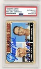 Johnny Bench Signed 1968 Topps #247 Rookie Card RC PSA/DNA Autograph Reds HOF