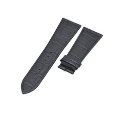 26mm Black Leather Strap For Franck Muller Master Square, Long Island