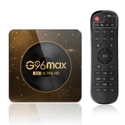 G96 Max Android 13 TV Box | 4GB+32GB Dual WiFi BT 5.0 | Wi-Fi 6 Versand aus  