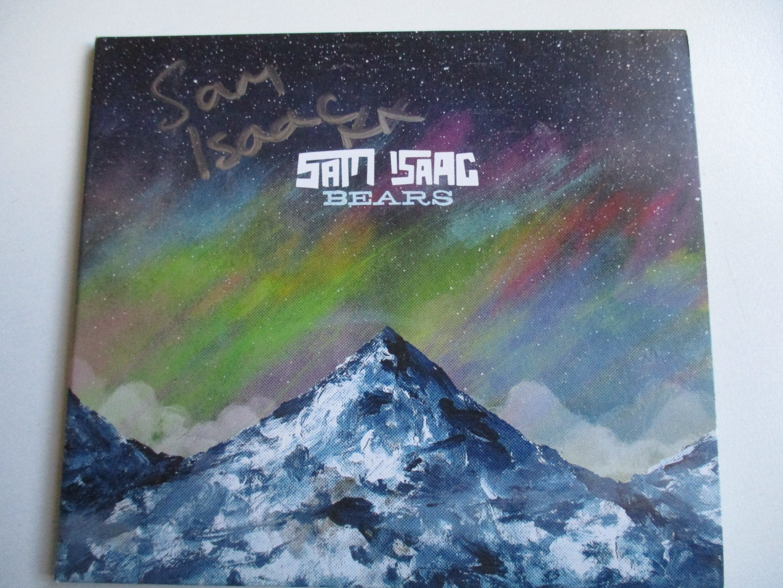 SAM ISAAC - RARE HAND SIGNED CD - BEARS [2008] - AUTOGRAPHED