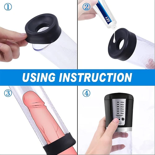 Vacuum Penis Pump for Male Enhancement Enlargement Penis Enlarger AU Manual Aid - Picture 6 of 36