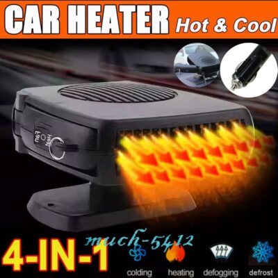 heater to plug in cigarette lighter 12V 200W Electric Portable Car Plugs into w/ 360 Rotatable Car Defroster Windshield Fuel 27ISA11455 YIMWNYI 24V Car Heater &