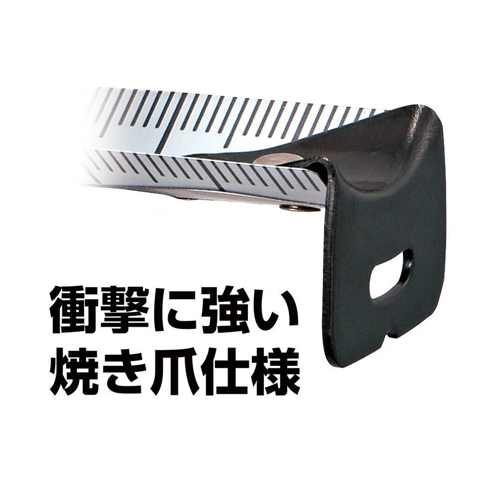 Tajima Convex Aluminist Lock 5.5m x 25mm Tape Measure Gun Chrome ALL2555GAC - Image 3 of 4