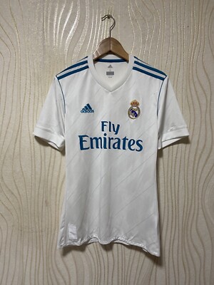 REAL MADRID 2017 2018 HOME FOOTBALL SHIRT SOCCER JERSEY ADIDAS