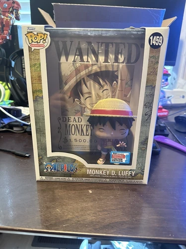 Funko Pop! Video Game/Movie Cover with case: One Piece - Monkey D. Luffy (NYCC)