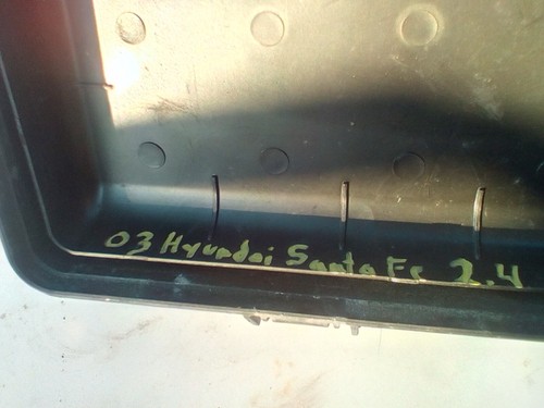 01 02 03 04 05 06 Hyundai Santa Fe relé caja de fusibles tapa superior FABRICANTE DE EQUIPOS ORIGINALES - Imagen 3 de 4